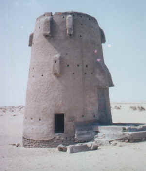 Jubail old water well; Saudi Arabia